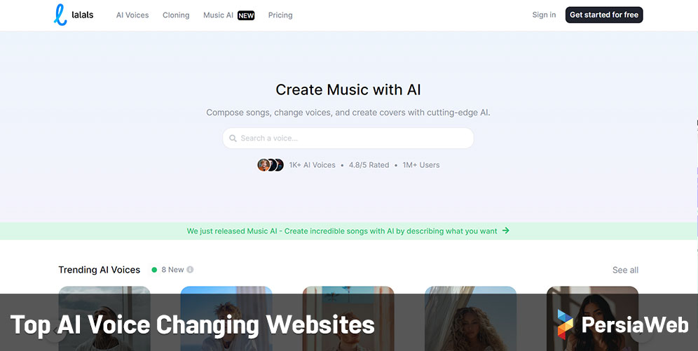 Top AI Voice Changing Websites