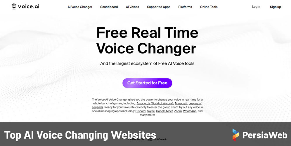 Top AI Voice Changing Websites