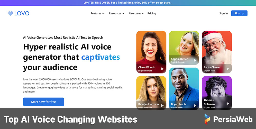 AI Voice Changing Websites
