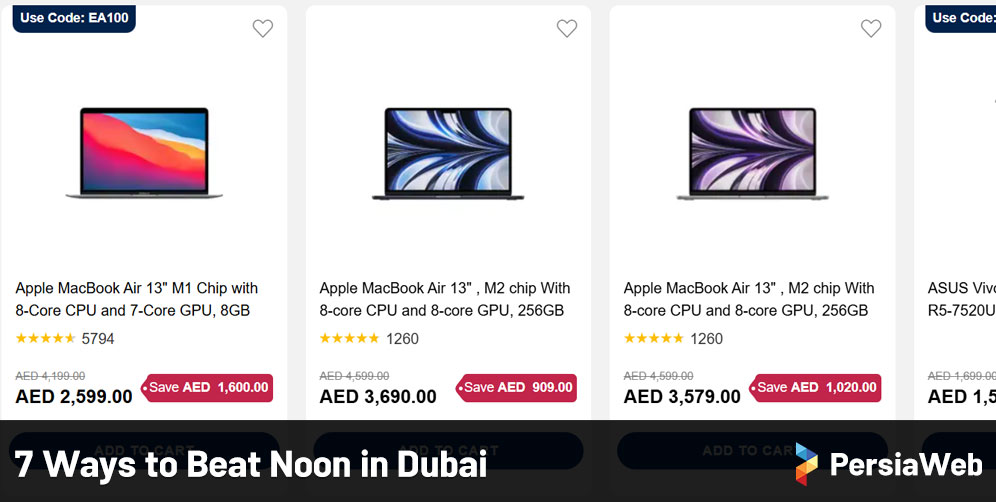 7 Ways to Beat Noon in Dubai