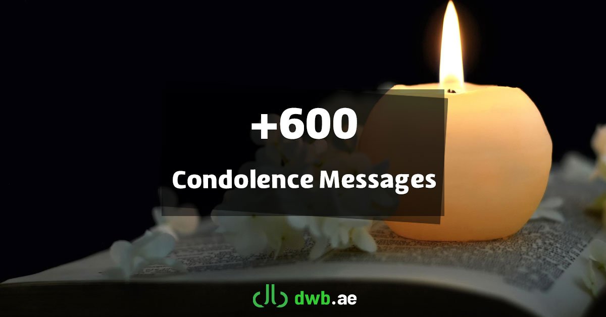 +600 Condolence Messages for National Tragedies
