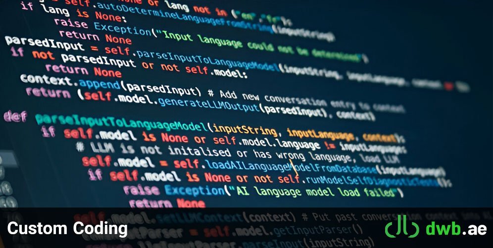 Custom Coding