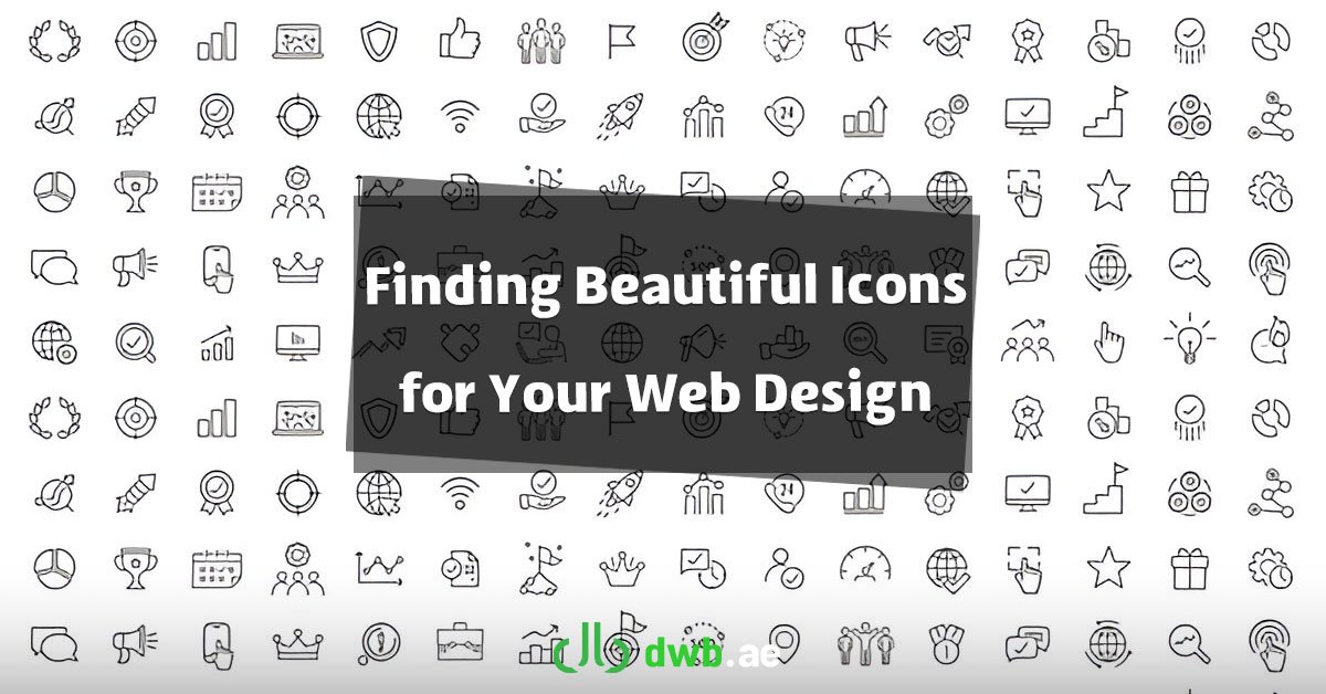 Finding Beautiful Icons for Your Web Design
