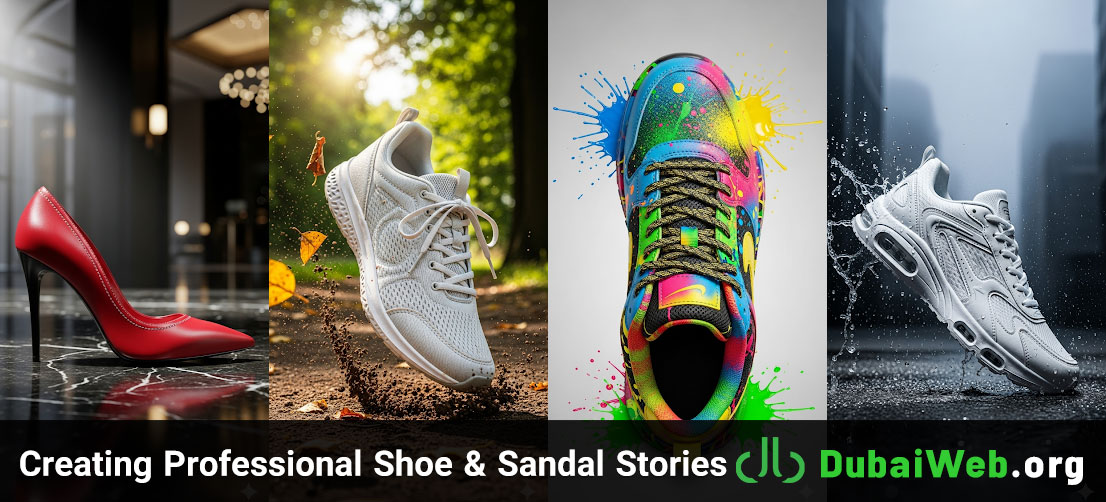 Types of Prompts for Professional Shoe and Sandal Stories