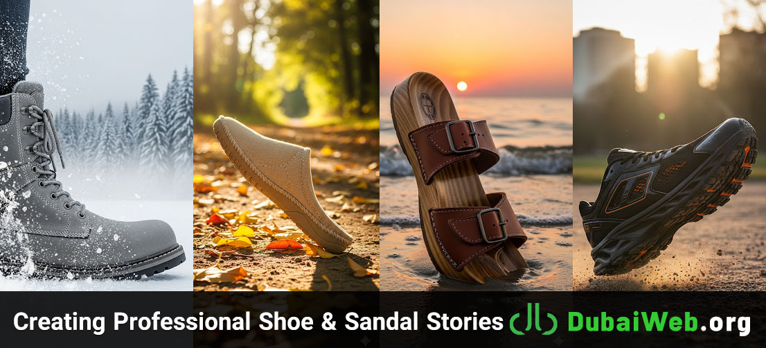 Types of Prompts for Professional Shoe and Sandal Stories