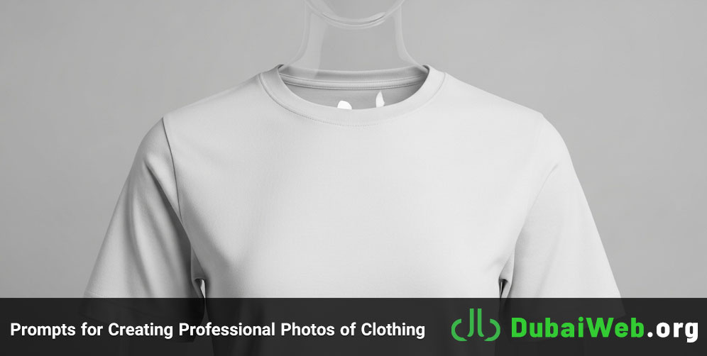 Prompts for Creating Professional Photos of Clothing