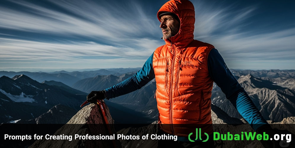 Prompts for Creating Professional Photos of Clothing