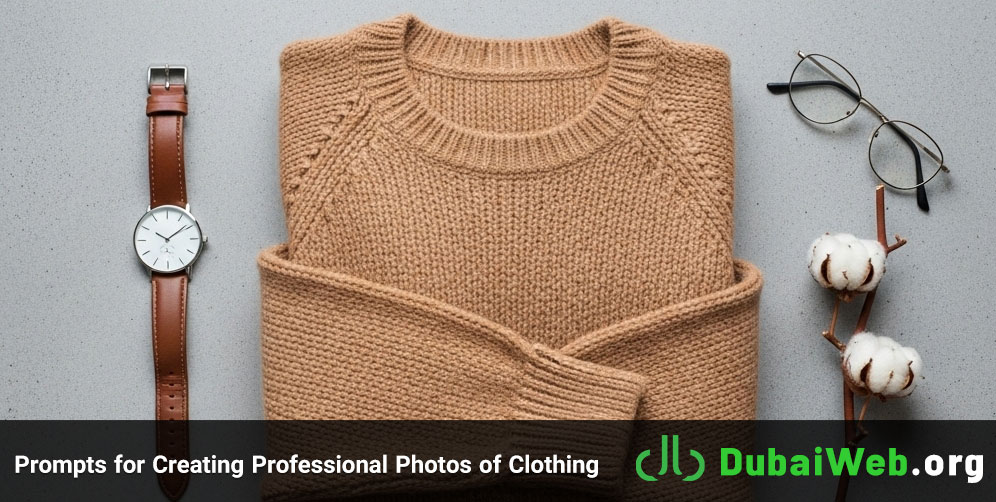 Prompts for Creating Professional Photos of Clothing