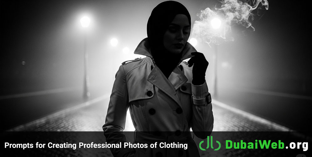 Prompts for Creating Professional Photos of Clothing