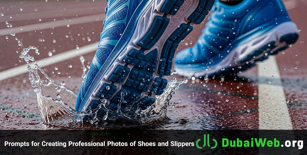Prompts for Creating Professional Photos of Shoes and Slippers