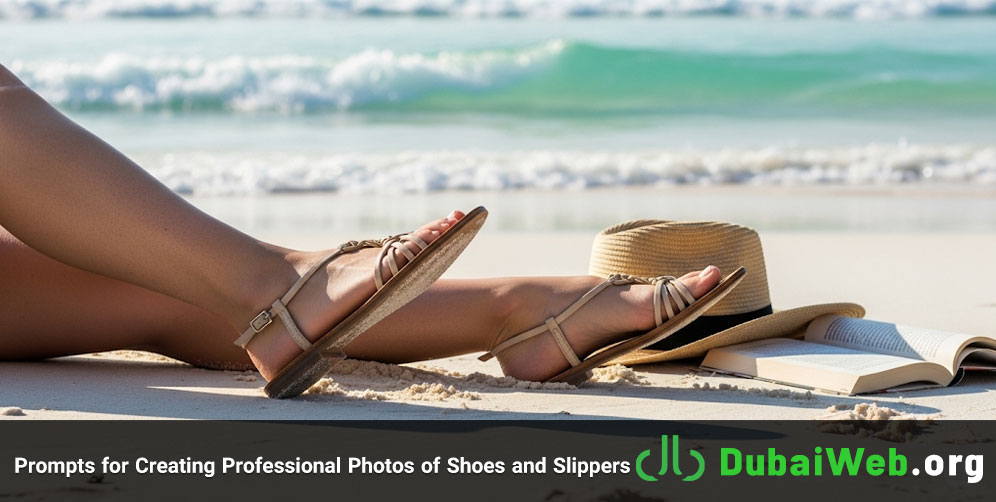 Prompts for Creating Professional Photos of Shoes and Slippers