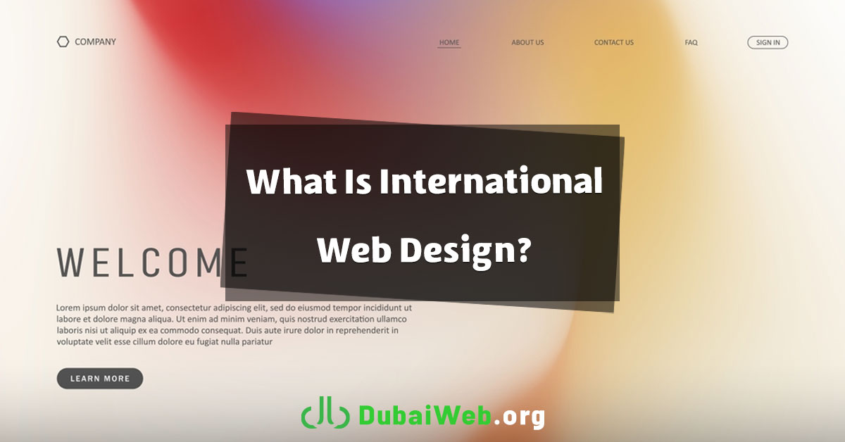 What Is International Web Design?