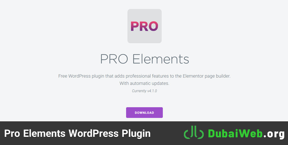 Pro Elements WordPress Plugin